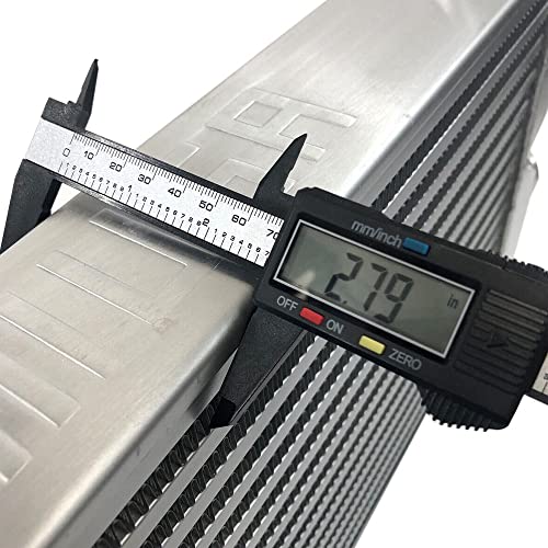 2.5" I/O Same Side Universal Intercooler 27"X12.5"X3" Tube & Fin