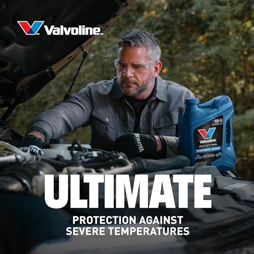 Valvoline Heavy Duty Synthetic Blend 15W-40 Diesel Engine Oil 1 Gallon - size: 1 Gallon, style: Synthetic Blend