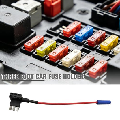 4PCS Car 12V Micro 3 Fuse Tap Add-a-Circuit Adapter