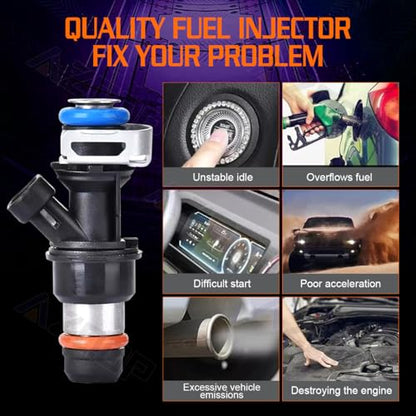 Fuel Injectors for Chevy Tahoe/Avalanche 1500 (2000-2006) V8 4.8L/5.3L/6.0L - size: For Tahoe/Avalanche 1500 4.8L/5.3L/6.0L 2000-2006