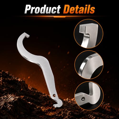 Shock Absorber Spanner/Drive Clutch Spanner Span Spreader Wrench Tool Compatible with Polaris ATV XP 550 RZR General 1000 Sportsman 550 Replace#：2877408 2877408-329