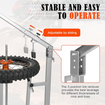 Street Motorcycle Tyre Change Starter Kit for 16-21in Wheels