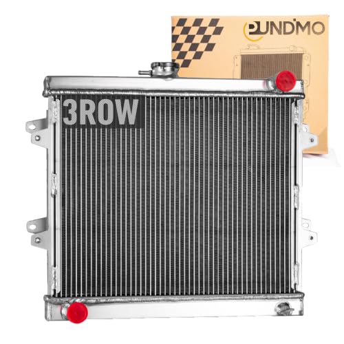 Radiator for 1984-1995 1985 1986 Toyota Pickup 4Runner 2.4L L4 SR5 DLX MT - size: 3row radiator