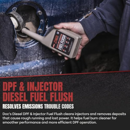 Doc's Diesel DPF & Injector Fuel Flush - Diesel Fuel System Cleaner, 12 oz - size: 2-Pack