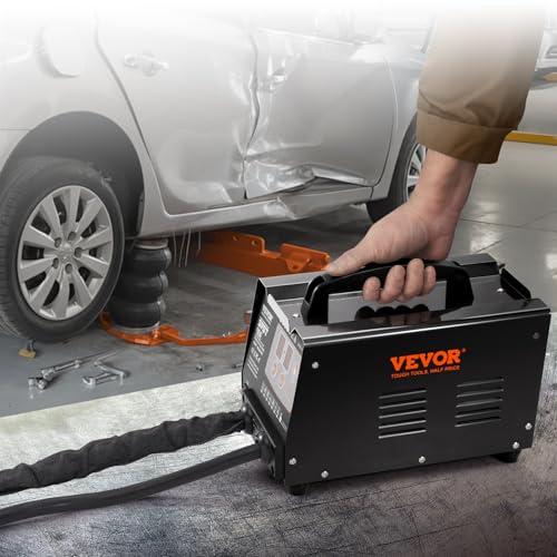 VEVOR Stud Welder Dent Repair Kit, 220V 3KW Spot Welder Dent Puller with Auto/Manual Welding & 7 Versatile Modes, Auto Body Spot Welding Dent Puller Machine for Car, Truck Dent Repair - style: 220V Version
