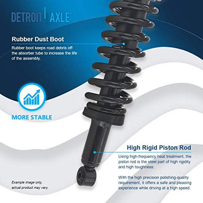 Detroit Axle - 2pc Front Struts w/Coil Spring for 2000-2006 Toyota Tundra - size: 171347L_171347R/PAIR
