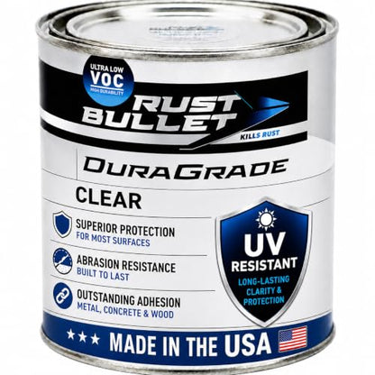 DuraGrade Clear - Durable Protective Clear Coat Sealer - Clear Gloss, 1Qt - size: 1 Quart (Pack of 1)