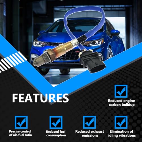 Oxygen Sensor Upstream O2 Sensor Compatible with 2011-2015 Chevy Cruze 2016 Cruze 2012-2020 Limited 2013-2021 Sonic Trax Volt 1.4L L4 for 2013-2021 Buick Encore 1.4L L4#55572993 213-4764