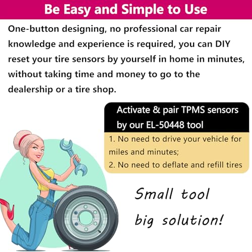 2026 Version EL-50448 GM TPMS Relearn Tool Chevy TPMS Relearn Tool for GM - size: Without Battery