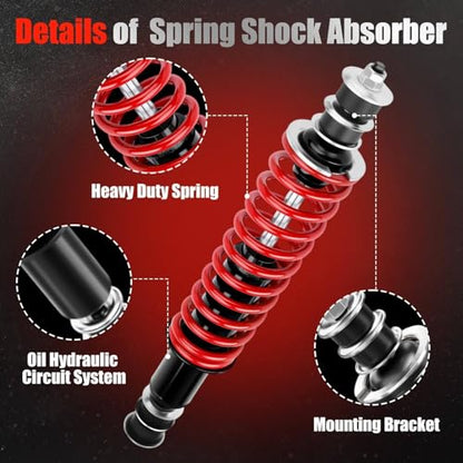 Golf Cart Shocks HD Coil Spring for EZGO TXT Medalist 1994-Up Front or Rear