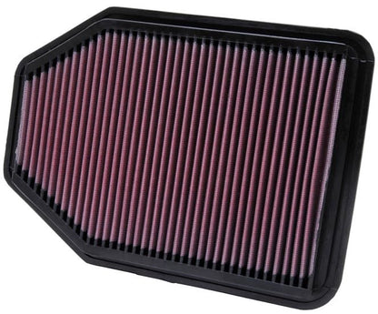 K&N High-Flow Original Lifetime Engine Air Filter: Increase Power: Premium, Washable: Compatible with 2007-2018 JEEP: Wrangler, Wrangler JK, 22-2364