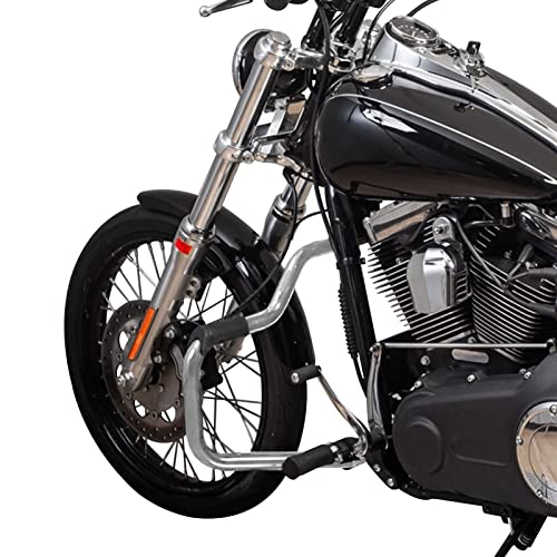 Mofun Engine Guard Highway Crash Bar 1.25" Fit for Harley Dyna 2006-2017 - color: Chrome A