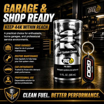 BG Platinum 44K (11oz Can) with Motor God Key Chain
