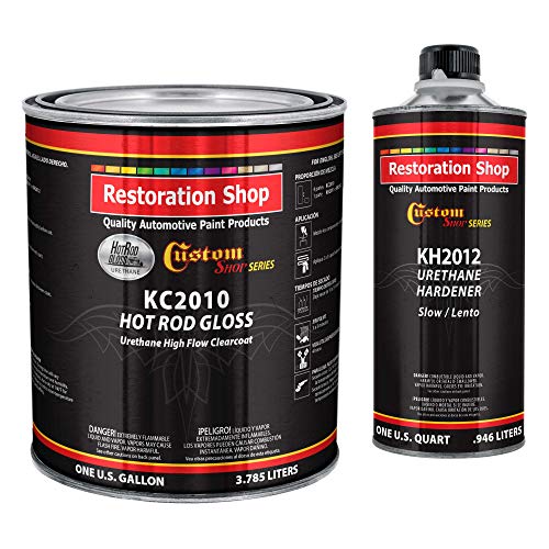 Custom Shop Hot Rod Gloss Urethane High Flow Clearcoat, Gallon - size: Gallon