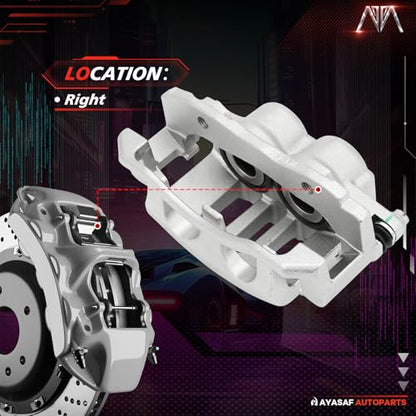 18B4840 Front Right Passenger Side Disc Brake Caliper Assembly