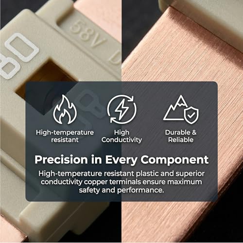 5Pcs AMI/Midi Fuse Kit - High Current Bolt-on Fuses for Battery Fuse Replacement - Heavy Duty Truck Fuses for Cars, RVs, Construction Vehicles & Marine Audio Systems (80A) - size: 80A