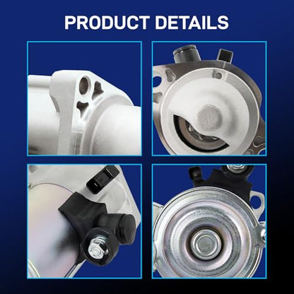 BDELI 10914N New Starter Fit for Honda 13-17 Accord 2.4, 15-16 CR-V CRV 2.4