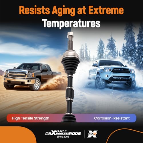 maXpeedingrods Front Left CV Axle Shaft Assembly for Nissan Altima - size: for 60-6262