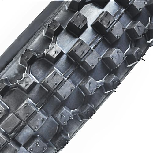 HOLATO Front 60/100-14 2.50-14 Tire and Inner Tube for 110cc 125cc CRF70 CRF110 XR70 KLX110 TTR90 PW80 RM60 RM65 TaoTao DB14 SSR Apollo Coolster Dirt Pit Bike Motorcycle Off Road Motocross Heavy Duty - size: 60/100-14 Tire