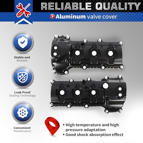 Valve Cover fits Mustang Taurus Explorer MKX 3.5L 3.7L - size: Left + Right