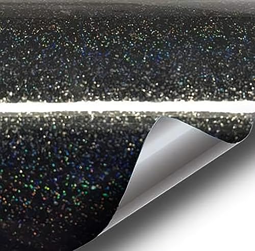 VViViD Rainbow Metallic Black Air-Release Adhesive Vinyl Pinstripe Tape Roll (2 Inch x 20ft) - size: 2” x 20ft