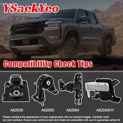 4PCS Engine Motor Mount Set Compatible with Toyota RAV4 2009-2012 L4 2.5L - size: RAV4 2009-2012 L4 2.5L