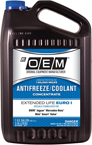 Recochem OEM 86-314BOEME Blue Premium Antifreeze Concentrate Extended Life - Euro I BLUE, 1 gallon, 1 Pack - color: Blue, style: Concentrate