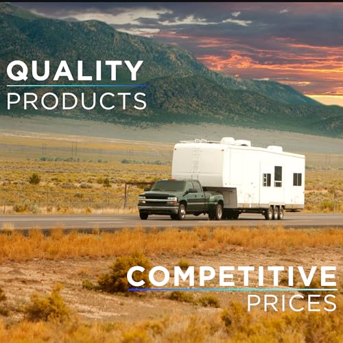Trailquest ST225/75R15 Radial Trailer Tire on Rim, Silver, 5 Lug with 5x4.5" Bolt Pattern