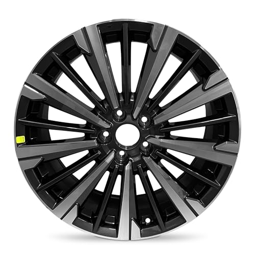 For 2022-2026 Nissan Pathfinder 20 Inch Machined Face with Charcoal Inlay Alloy - Genuine OEM Rim - Road Ready SUV Wheel