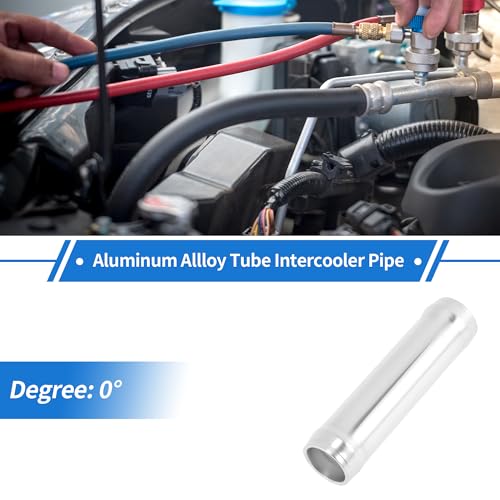 0.75" OD 0° 6063 Aluminum Alloy Tube Intercooler Pipe 3" Length - size: 0.75"OD 3"Length