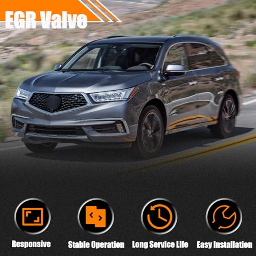 EGV1248 EGR Valve for Acura ILX MDX RDX RLX TLX for Honda Ridgeline HR-V - size: EGV1248