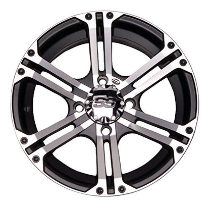 4/110 ITP SS212 Alloy Series Wheel 14x6 4.0 + 2.0 Machined for Yamaha YXZ1000R SS 2017-2018