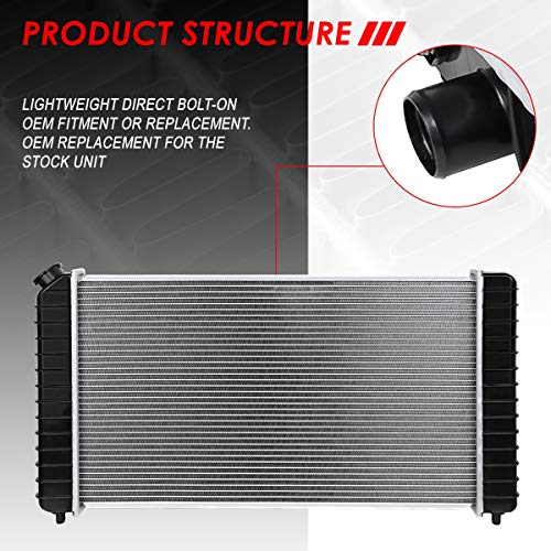 Auto Dynasty 1826 Radiator for 1996-2005 Chevy Blazer S10 C1500 - color: 96-05 Blazer/S10/C1500/Jimmy/Sonoma