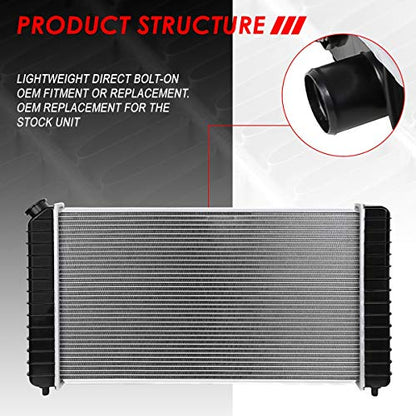 Auto Dynasty 1826 Radiator for 1996-2005 Chevy Blazer S10 C1500 - color: 96-05 Blazer/S10/C1500/Jimmy/Sonoma