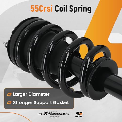 maXpeedingrods 4Pc Front Strut Rear Shock for Chevy Silverado 1500 - size: 4x Front Strut+Rear Shock