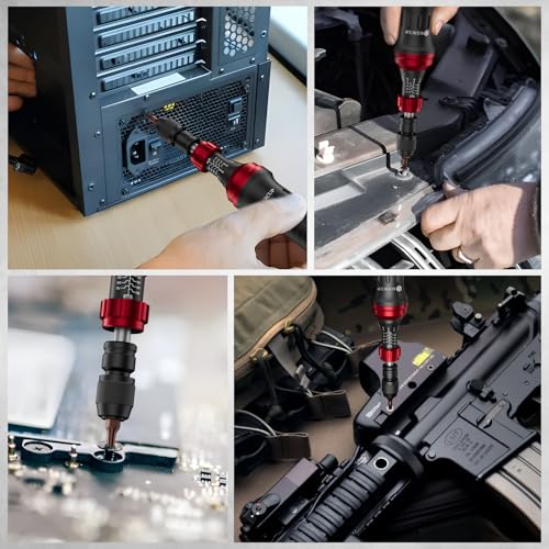 SUERCUP 1/4" 10-70In.lb Torque Screwdriver 36 PCS Set - size: 10-70In.lb