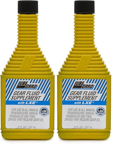 Lubegard Gear Fluid Supplement, 8 oz. (Pack of 2), Improves Transmission Shifting, Reduces Gear Friction - size: 8 oz. (Pack of 2)