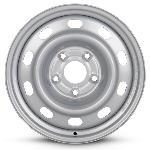 17x7 in Steel Wheel Rim 5 Lug 139.7mm 25mm Offset 78mm CB| Powder-Coated Silver finish Fits 2004-2012 Dodge Ram 1500 | New OEM Replacement | XJ45S4AAA - size: 17x7 - OEM Replacement