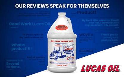 Lucas Oil 10002 Heavy Duty Oil Stabilizer - 1 Gallon (Pack of 4) - size: 1 Gallon
