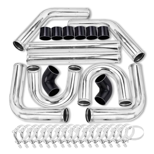 SUNROAD Universal 3" Inch Aluminum Intercooler