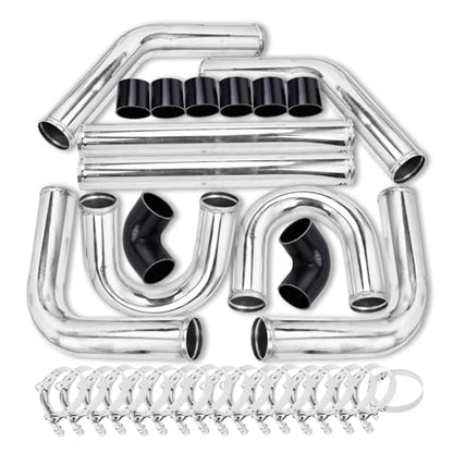 SUNROAD Universal 3" Inch Aluminum Intercooler