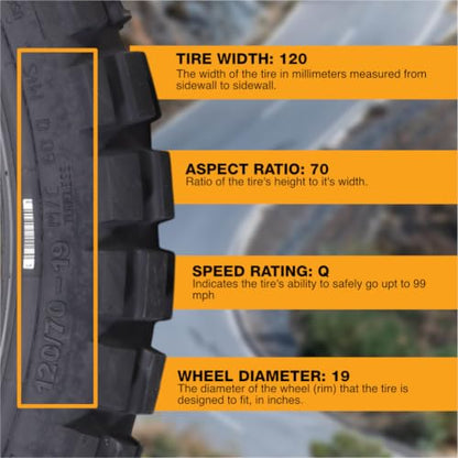 Continental TKC 80 Twinduro Front & Rear Tire Set 120/70-19 & 170/60-17 - size: 120/70-19, 170/60B17