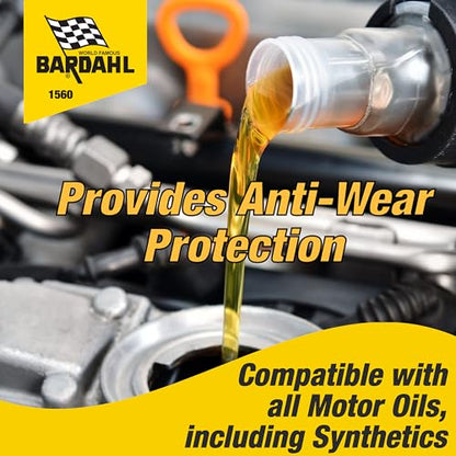Bardahl Full Metal Motor Oil Additive ZDDP C60 Anti-Wear Protection 12 oz