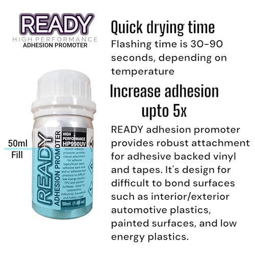Ready High Performance Adhesion Promoter for Automotive, Industrial and Home, 50ml Bottle, HP990UV