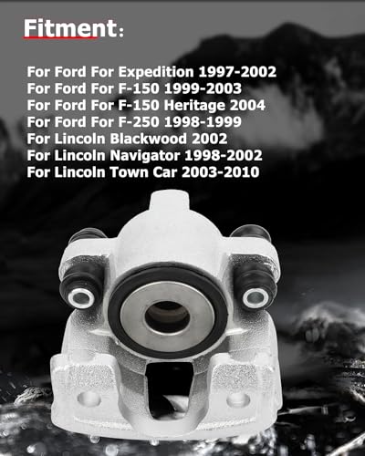 cciyu Rear Left/Right Disc Brake Caliper Assembly Without Bracket 18-4679 - size: Rear Right[18-4679]