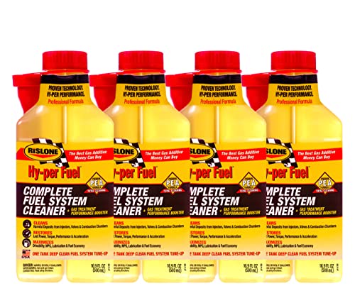 Rislone Hy-per Fuel Complete Fuel System Cleaner Gas (Pack of 4) - size: 4 Pack