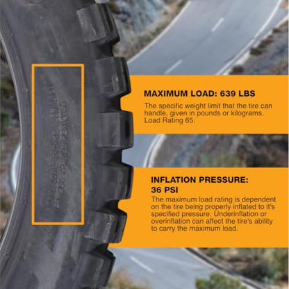 Continental TKC 80 Twinduro Front & Rear Tire Set 120/70-19 & 120/90-18 - size: 120/70-19, 120/90-18