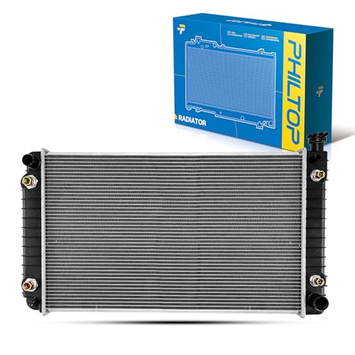 PHILTOP Aluminum Radiator Fit for K1500, C1500, K2500, Blazer, K1500 Suburban, C2500, C1500 Suburban, K3500, C3500, K2500 Suburban, C2500 Suburban, P30, P3500 CU622 - size: CU622 K1500, C1500, K2500, Blazer