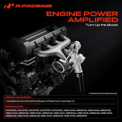 A-Premium TD025L4BR Complete Turbocharger Turbo Kit