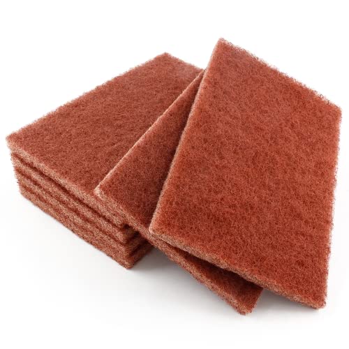 6 Pcs 4x6 Inch Medium Scuff Pads for Paint Prep Sanding - size: Medium, 6pcs